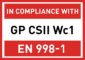 GPCSIIWc2 – EN998-1